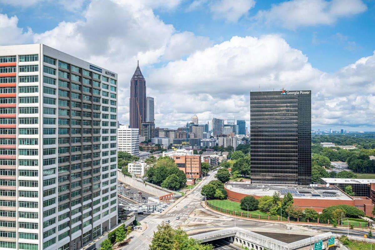 Вилла Atl Downtown 2Br King Bed Free Parking Lm1902 Атланта Экстерьер фото